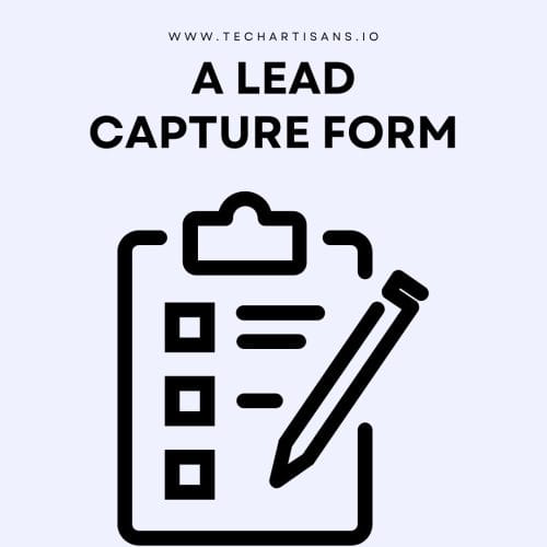 A Lead Capture Form