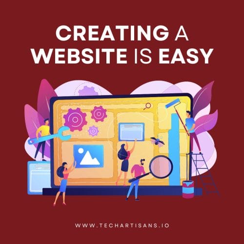 Creating a Website is Easy