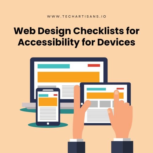 Web Design Checklists for Accessibility for Devices