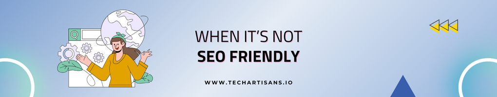 Website is not SEO friendly