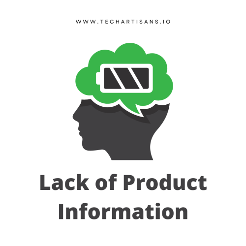 Lack of Product Information