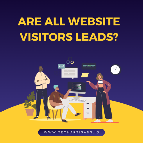 Are all Website visitors leads