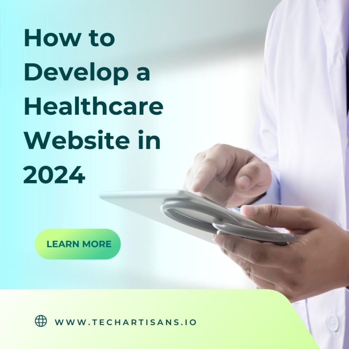 Develop Healthcare Website