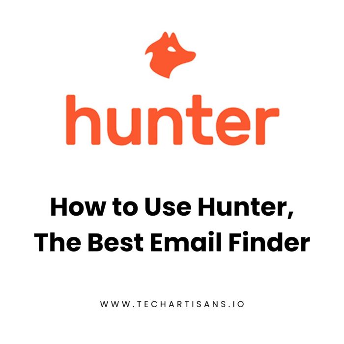 Hunter The Best Email Finder