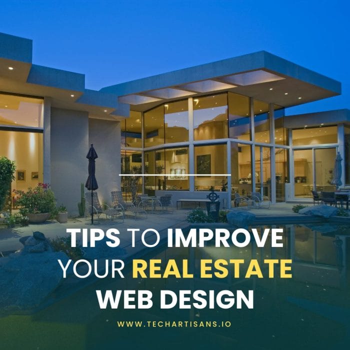 Improve Real Estate Web Design Tips
