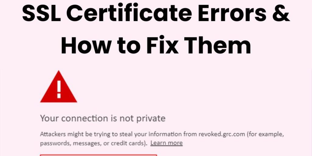 SSL Certificate Errors